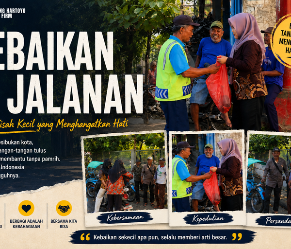 ANANG HARTOYO LAW FIRM BERBAGI DALAM PROGRAM JUMAT BERKAH