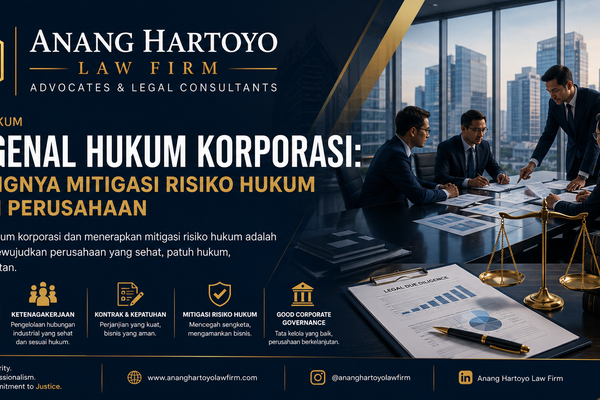 Mengenal Hukum Korporasi: Pentingnya Mitigasi Risiko Hukum dalam Perusahaan