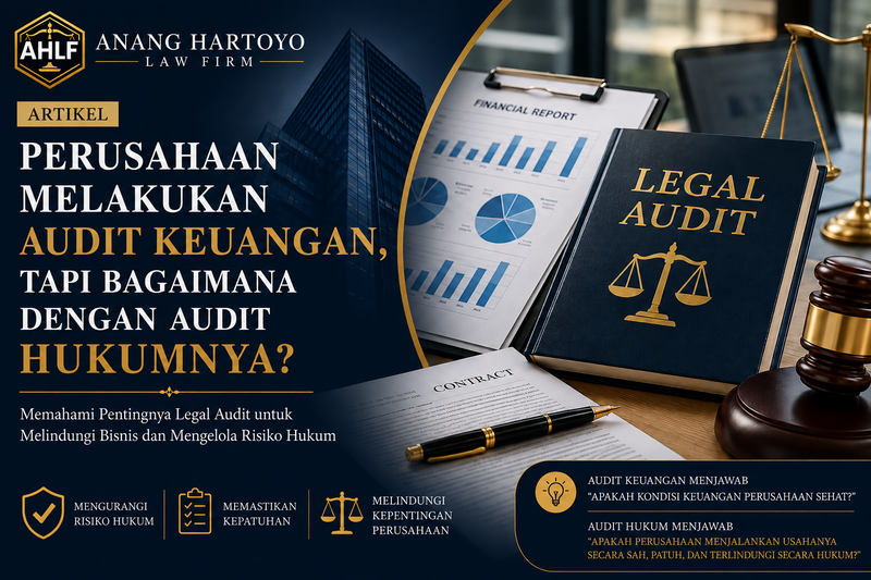 Perusahaan Melakukan Audit Keuangan, Tapi Bagaimana dengan Audit Hukumnya?